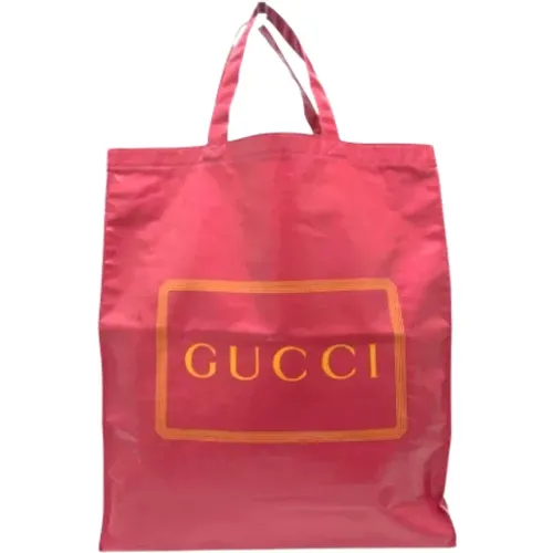 Pre-owned Tote Bags, female, , Size: ONE SIZE Pre-owned Canvas gucci-bags - Gucci Vintage - Modalova