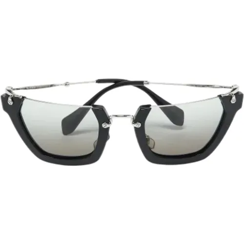 Pre-owned Accessories, female, , Size: ONE SIZE Pre-owned Acetate sunglasses - Miu Miu Pre-owned - Modalova