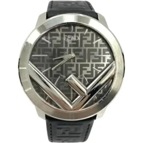 Pre-owned Watches, male, , Size: ONE SIZE Pre-owned Fabric watches - Fendi Vintage - Modalova