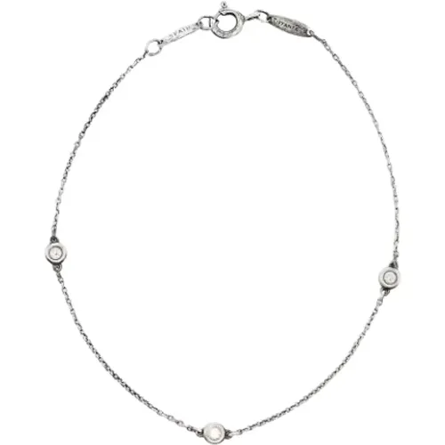 Pre-owned Jewellery, female, , Size: ONE SIZE Pre-owned Silver bracelets - Tiffany & Co. Pre-owned - Modalova