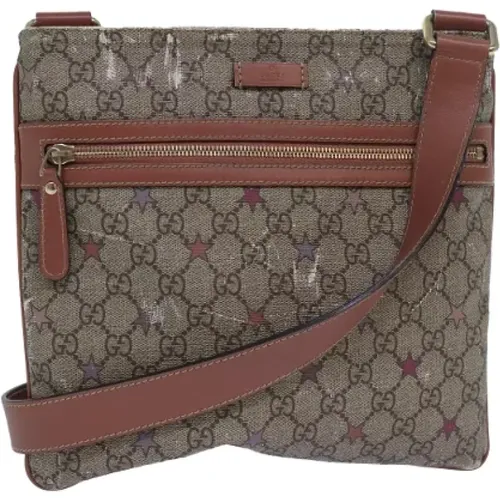 Pre-owned Cross Body Bags, female, , Size: ONE SIZE Pre-owned Leather gucci-bags - Gucci Vintage - Modalova