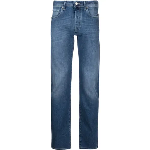 Slim-fit Jeans , Herren, Größe: W33 - Incotex - Modalova