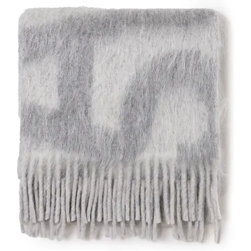 Grey Scarfs with Cotton and Elastan , male, Sizes: ONE SIZE - Acne Studios - Modalova