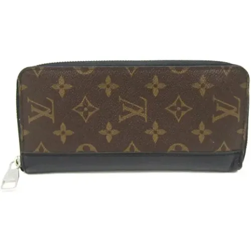 Pre-owned Wallets, male, , Size: ONE SIZE Pre-owned Canvas wallets - Louis Vuitton Vintage - Modalova