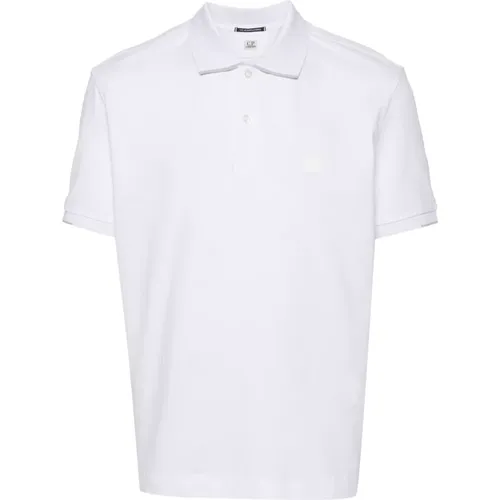 Short Sleeve Polo Shirt Metropolis Series , male, Sizes: S, L, M - C.P. Company - Modalova