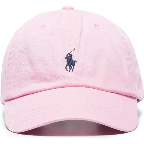 Rosa Signature Pony Cap für Männer - Polo Ralph Lauren - Modalova