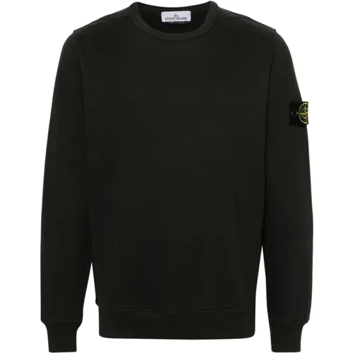 Graue Pullover für Männer , Herren, Größe: S - Stone Island - Modalova