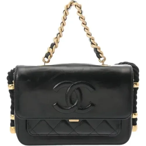 Pre-owned Leather chanel-bags , female, Sizes: ONE SIZE - Chanel Vintage - Modalova