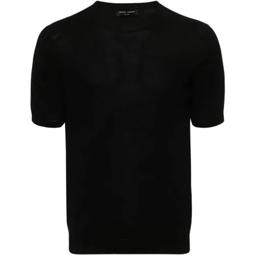 T-Shirts , male, Sizes: 3XL, 2XL, M, XL - Roberto Collina - Modalova