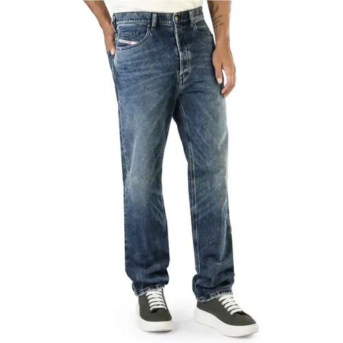 Herren Jeans mit Reißverschluss und 5 Taschen , Herren, Größe: W30 - Diesel - Modalova