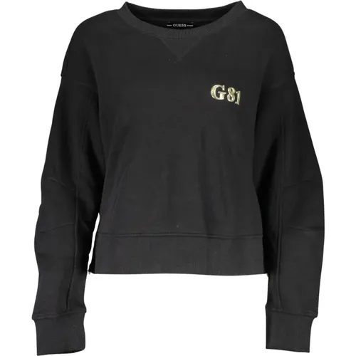 Eleganter Pullover mit Seitlichen Reißverschlüssen , Damen, Größe: L - Guess - Modalova