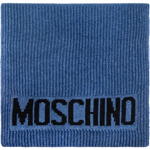 Schal mit Logo Moschino - Moschino - Modalova