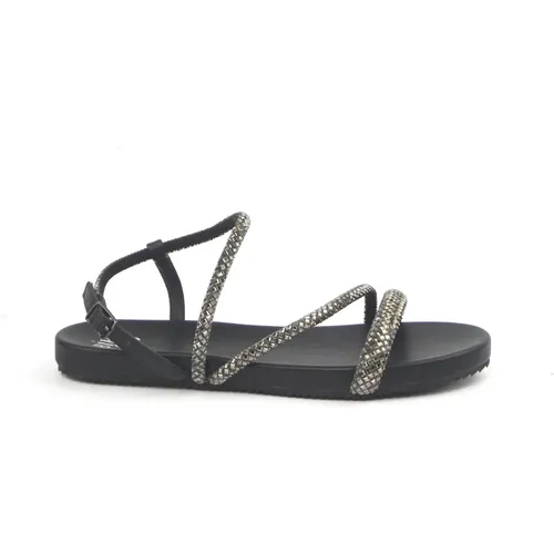 Strass Sandal , female, Sizes: 8 UK - Bibi Lou - Modalova