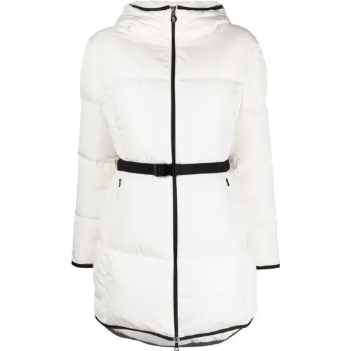 Coats with Adjustable Hood , female, Sizes: XS - Moncler - Modalova