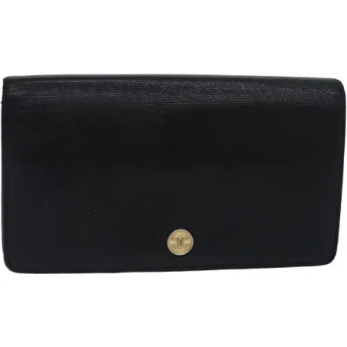 Pre-owned Leather wallets , female, Sizes: ONE SIZE - Chanel Vintage - Modalova