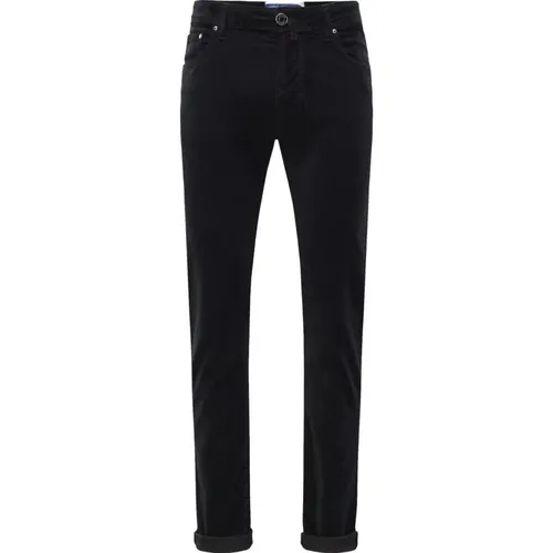 Smooth Corduroy Pants for Casual Elegance , male, Sizes: W35, W33 - Jacob Cohën - Modalova