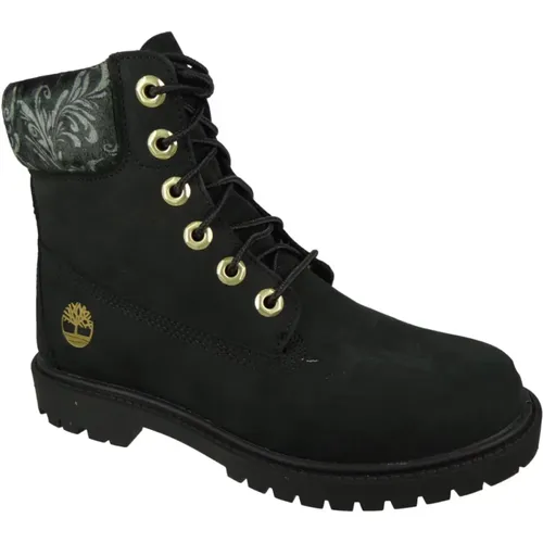 Schwarze Damenstiefel , Damen, Größe: 38 EU - Timberland - Modalova