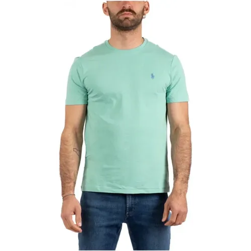 Herren Klassisches T-Shirt , Herren, Größe: 2XL - Ralph Lauren - Modalova