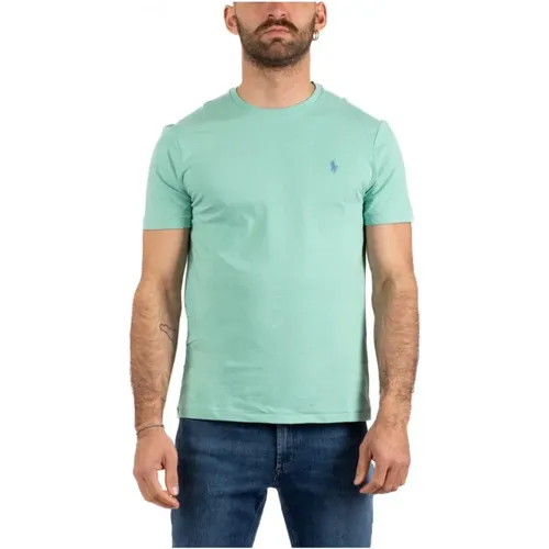 Herren Klassisches T-Shirt , Herren, Größe: S - Ralph Lauren - Modalova