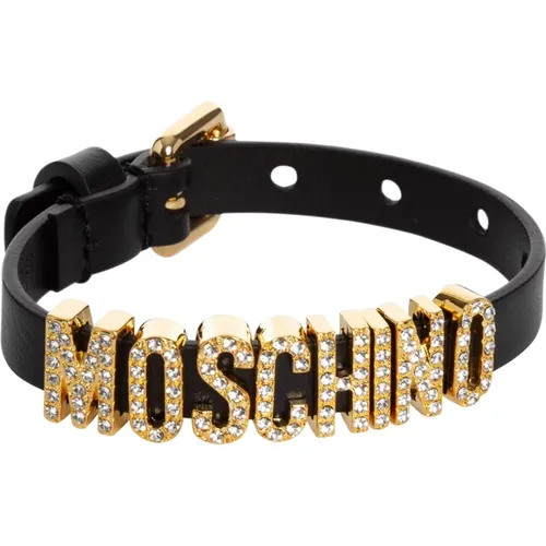 Logo Lettering Armband Moschino - Moschino - Modalova