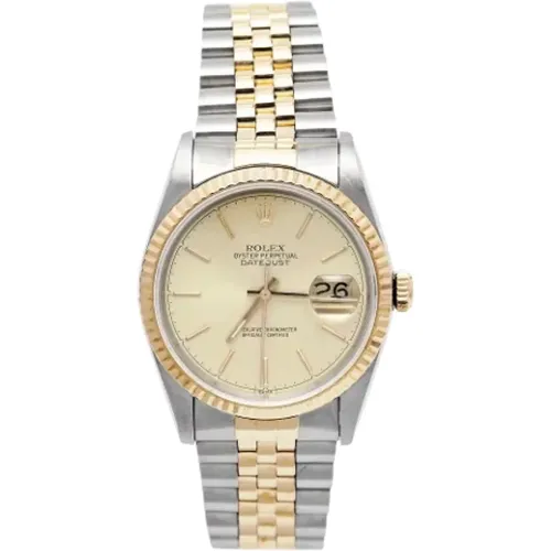 Pre-owned Stainless Steel watches , female, Sizes: ONE SIZE - Rolex Vintage - Modalova