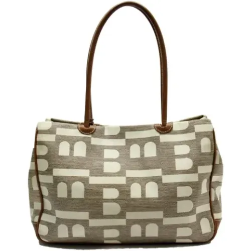 Pre-owned Canvas handbags , female, Sizes: ONE SIZE - Bally Pre-owned - Modalova