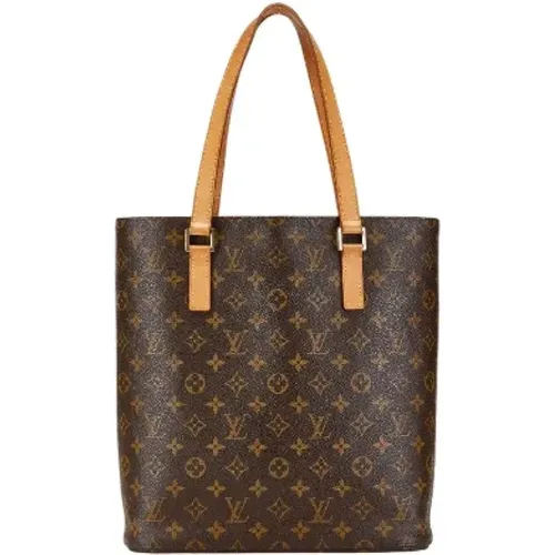 Pre-owned Tote Bags, female, , Size: ONE SIZE Pre-owned Canvas handbags - Louis Vuitton Vintage - Modalova