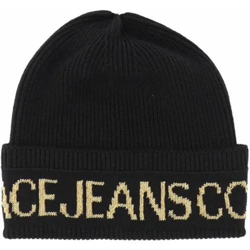 Schwarze Hüte für Stilvolles Aussehen - Versace Jeans Couture - Modalova