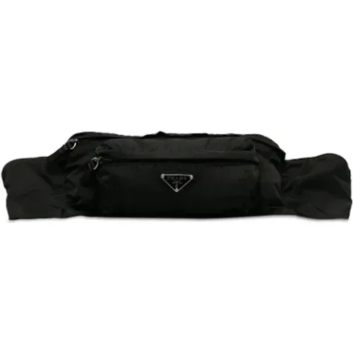 Pre-owned Belt Bags, female, , Size: ONE SIZE Pre-owned Canvas prada-bags - Prada Vintage - Modalova