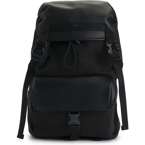 Stylish Backpack for Urban Adventures , unisex, Sizes: ONE SIZE - Hugo Boss - Modalova