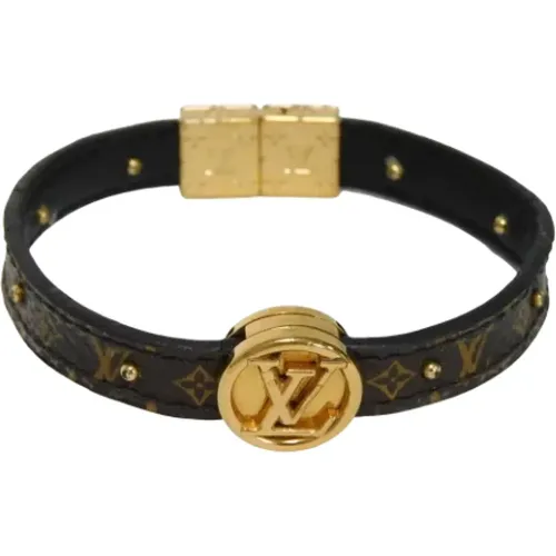 Pre-owned Jewellery, female, , Size: ONE SIZE Pre-owned Canvas bracelets - Louis Vuitton Vintage - Modalova