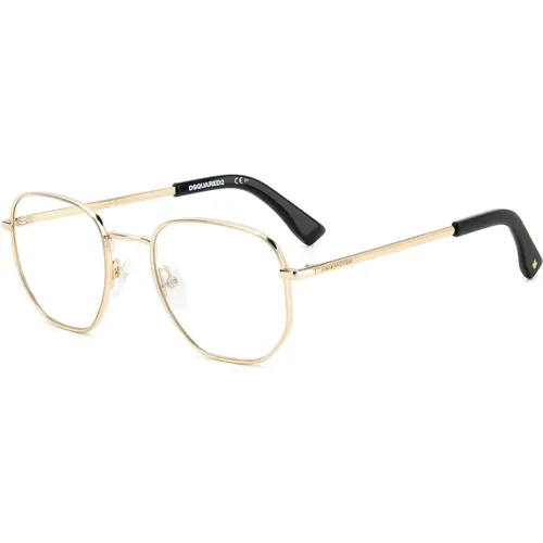 Glasses, male, , Size: 52 MM D2 0054 Eyeglasses - Dsquared2 - Modalova