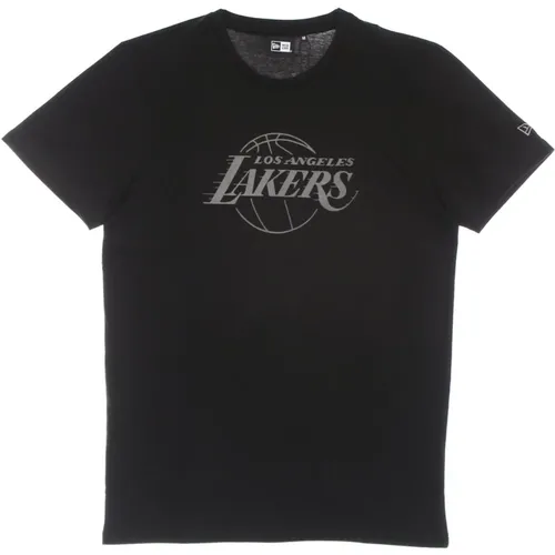 T-Shirts, male, , Size: L NBA Reflective Lakers Tee - new era - Modalova