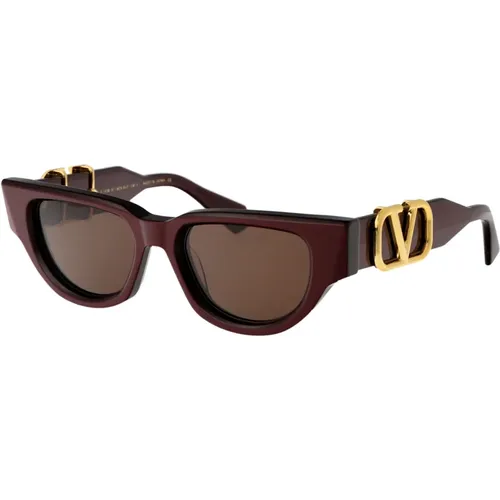 Sunglasses, unisex, , Size: 50 MM Stylish Sunglasses V - DUE - Valentino Garavani - Modalova