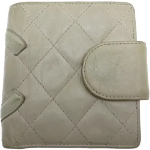 Pre-owned Wallets, female, , Size: ONE SIZE Pre-owned Leather Wallet - Chanel Vintage - Modalova