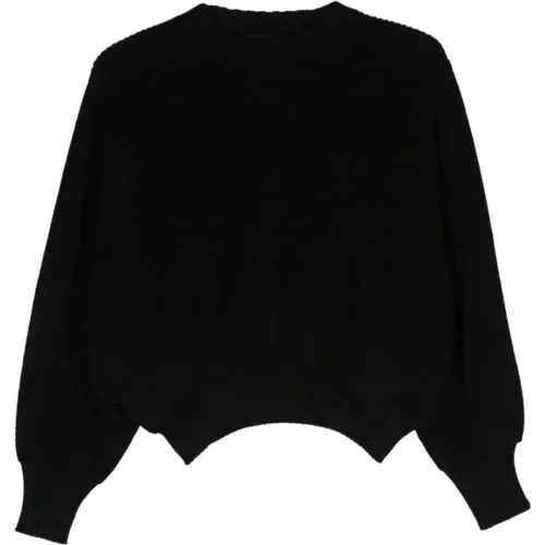 Schwarze Pullover für Männer , Damen, Größe: S - Roberto Collina - Modalova