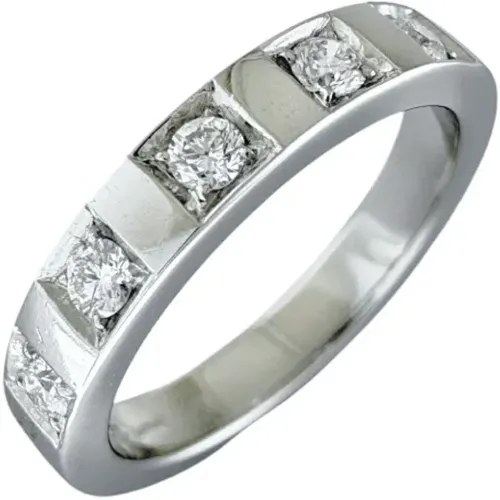 Pre-owned Jewellery, female, , Size: ONE SIZE Pre-owned Platinum rings - Bvlgari Vintage - Modalova