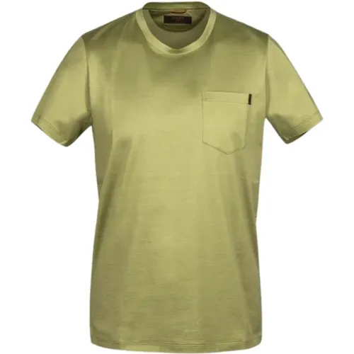 T-Shirt , Herren, Größe: XL - Moorer - Modalova