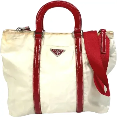 Pre-owned Tote Bags, female, , Size: ONE SIZE Pre-owned Fabric prada-bags - Prada Vintage - Modalova