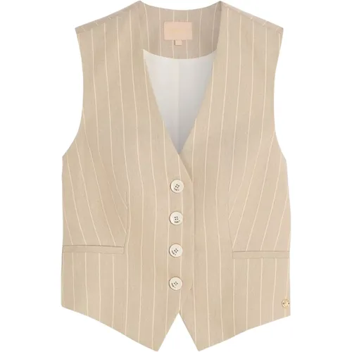 Beige Rudy Gilet Josh V - Josh V - Modalova