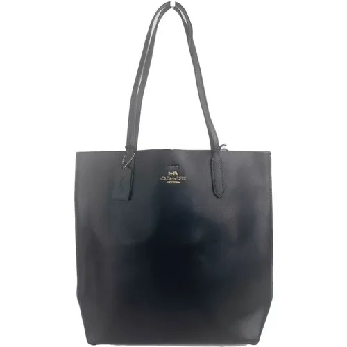 Thea Tote Ledertasche Schwarz Coach - Coach - Modalova