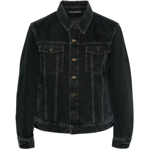 Jackets , male, Sizes: S, XL - Saint Laurent - Modalova