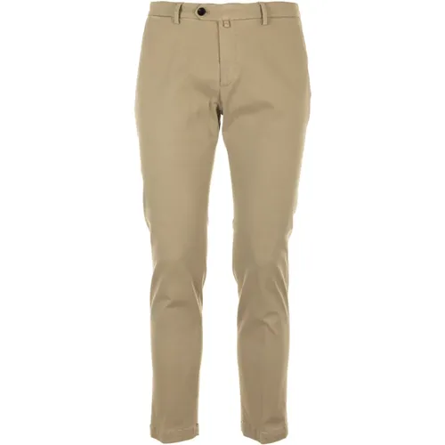 Chinos, male, , Size: 2XL Dove Grey Trousers - Briglia - Modalova