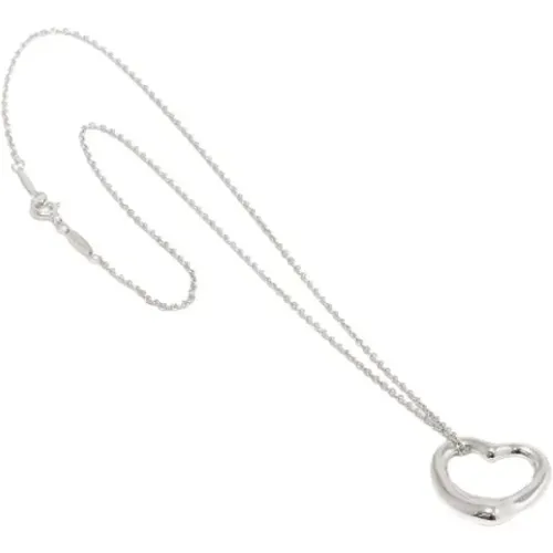 Pre-owned Jewellery, female, , Size: ONE SIZE Pre-owned Silver necklaces - Tiffany & Co. Pre-owned - Modalova