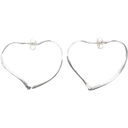 Pre-owned Jewellery, female, , Size: ONE SIZE Pre-owned Metal earrings - Tiffany & Co. Pre-owned - Modalova