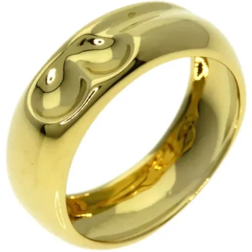 Pre-owned Jewellery, female, , Size: ONE SIZE Pre-owned Gold rings - Tiffany & Co. Pre-owned - Modalova