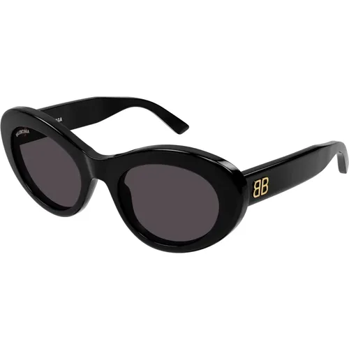Grey Sonnenbrillen , Damen, Größe: 55 MM - Balenciaga - Modalova