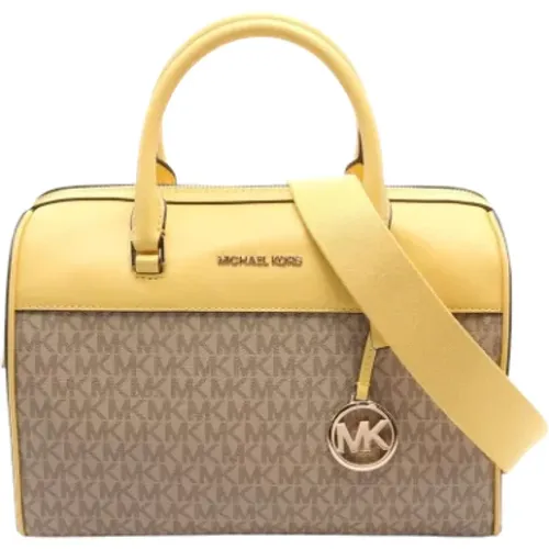 Pre-owned Coated canvas handbags , female, Sizes: ONE SIZE - Michael Kors Pre-owned - Modalova