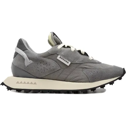 Sneakers, male, , Size: 7 US Grey Sneakers - RUN OF - Modalova