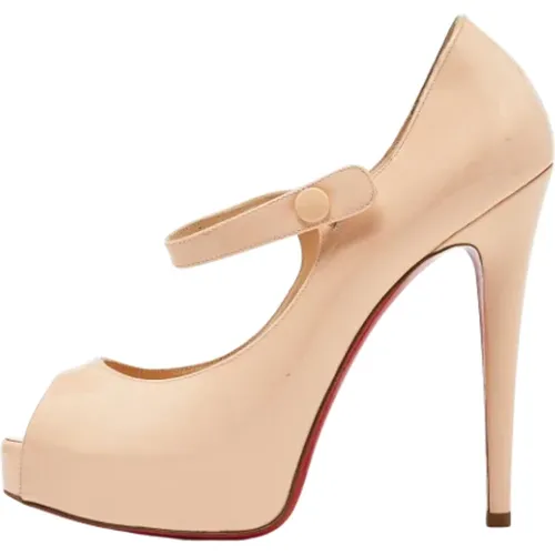 Pre-owned Pumps, female, , Size: 7 US Pre-owned Leather heels - Christian Louboutin Pre-owned - Modalova